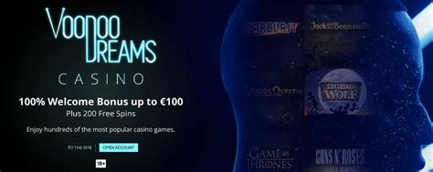 Voodoo Dreams Casino ️$1,600 Bonus + 200 Free Spins.